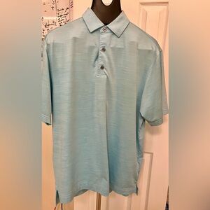FootJoy Polo Shirt Mens Medium M Blue Golf Golfing Top
